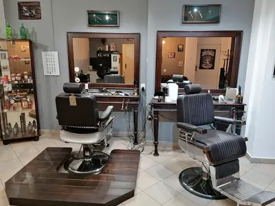 Fryzjer meski the caveman barber